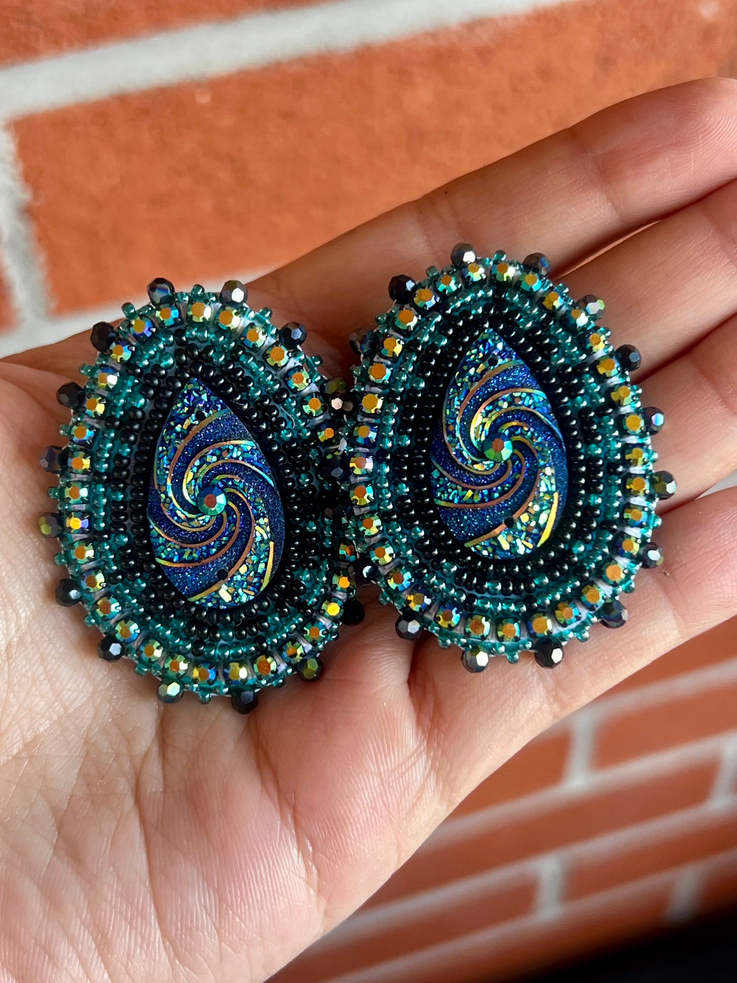 Northern Lights Teardrop Earrings