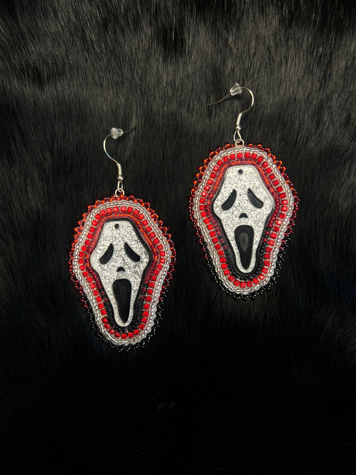Ghostface Earrings