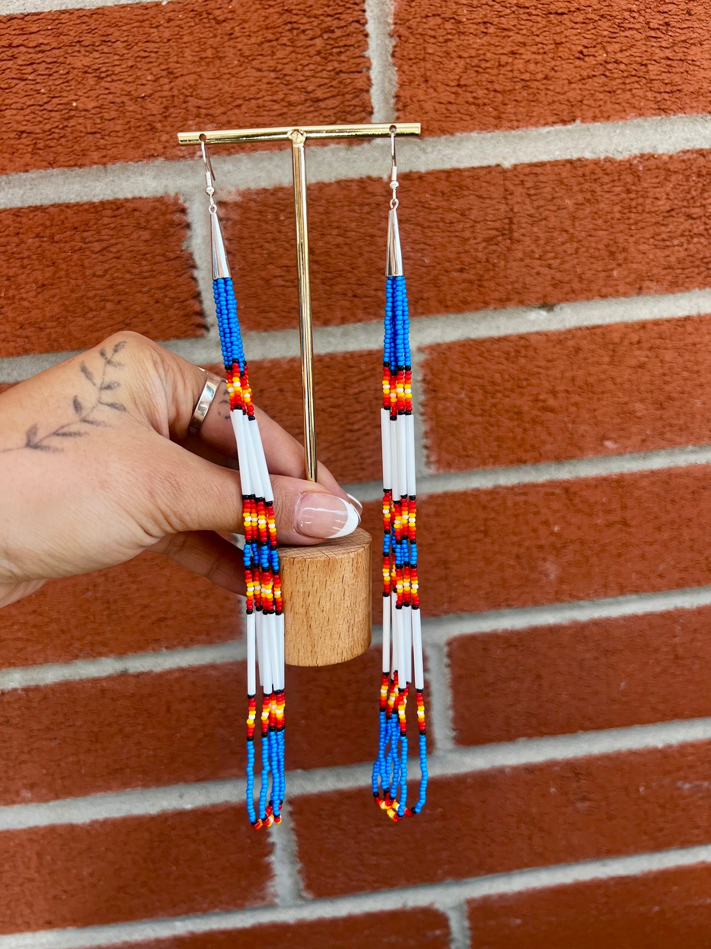 Blue Flame Dangles