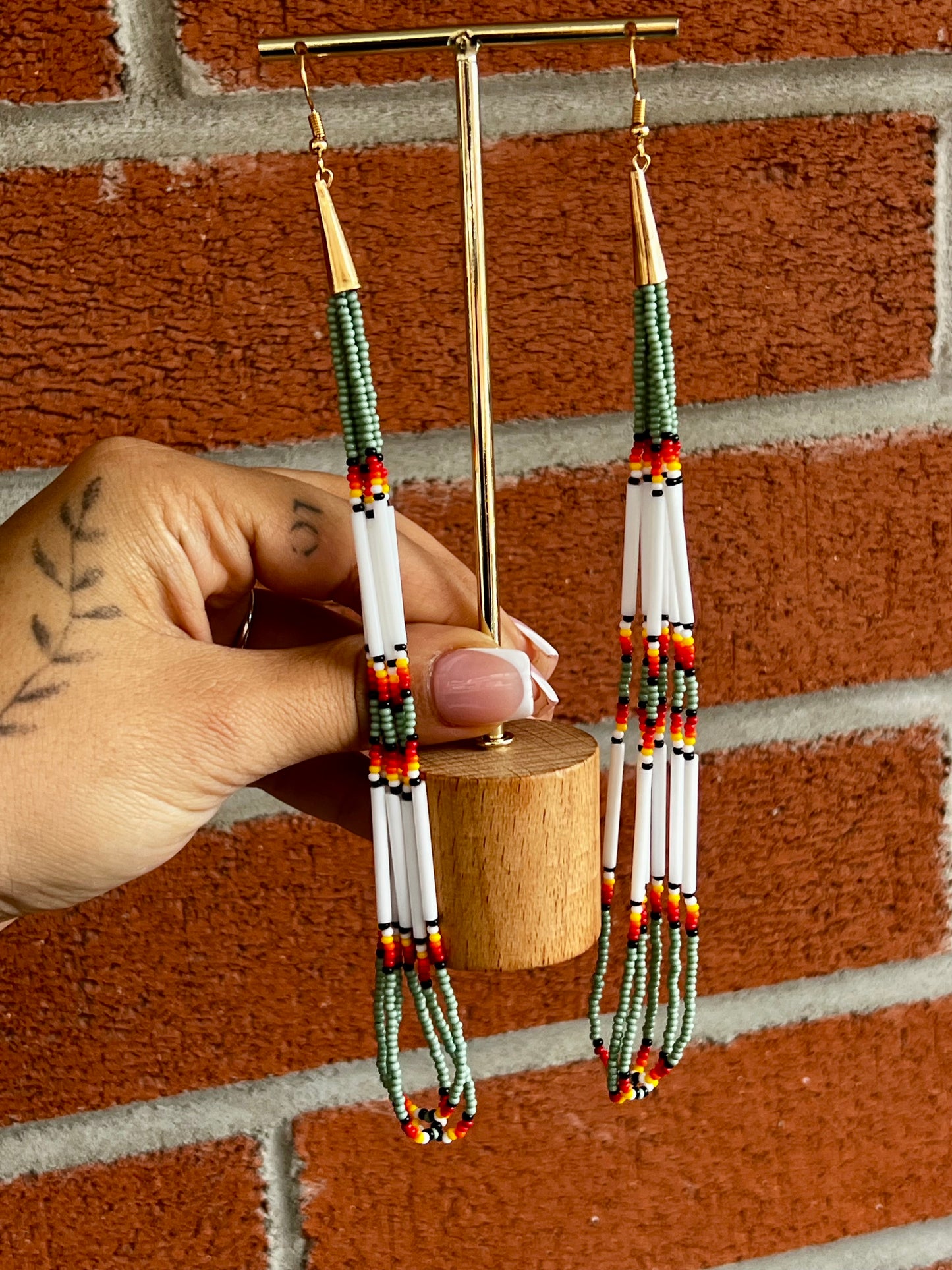 Sage Green Dangles