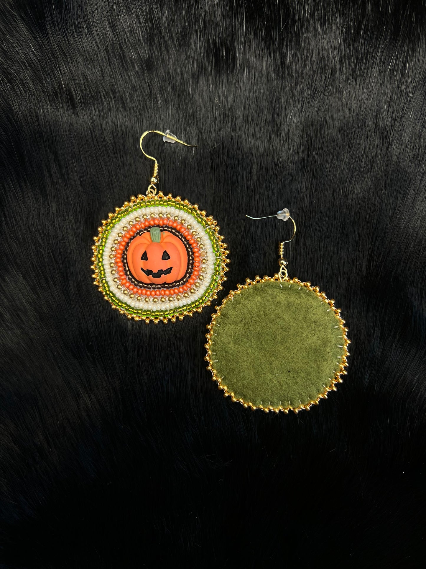 Pumpkin Earrings