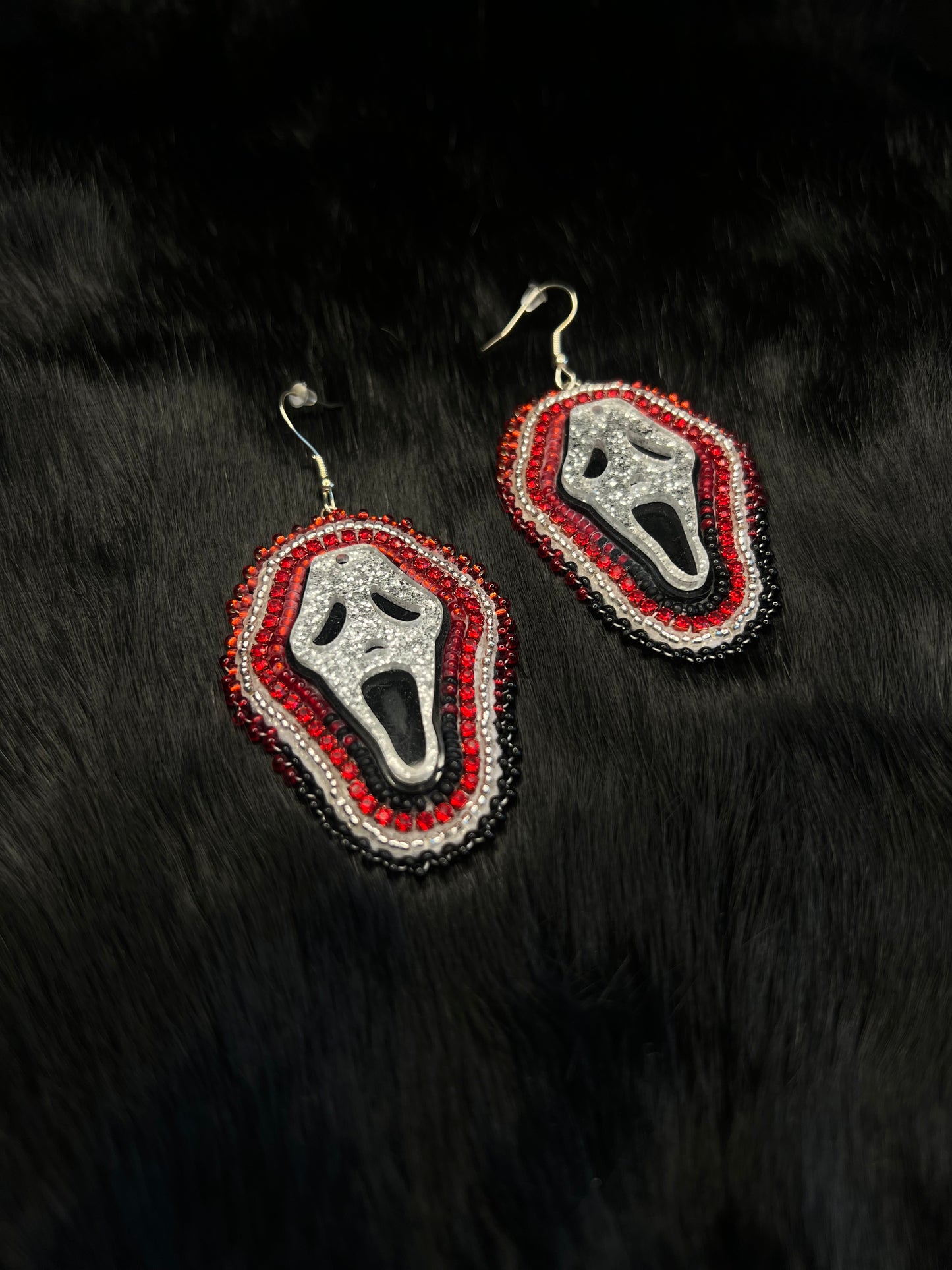 Ghostface Earrings