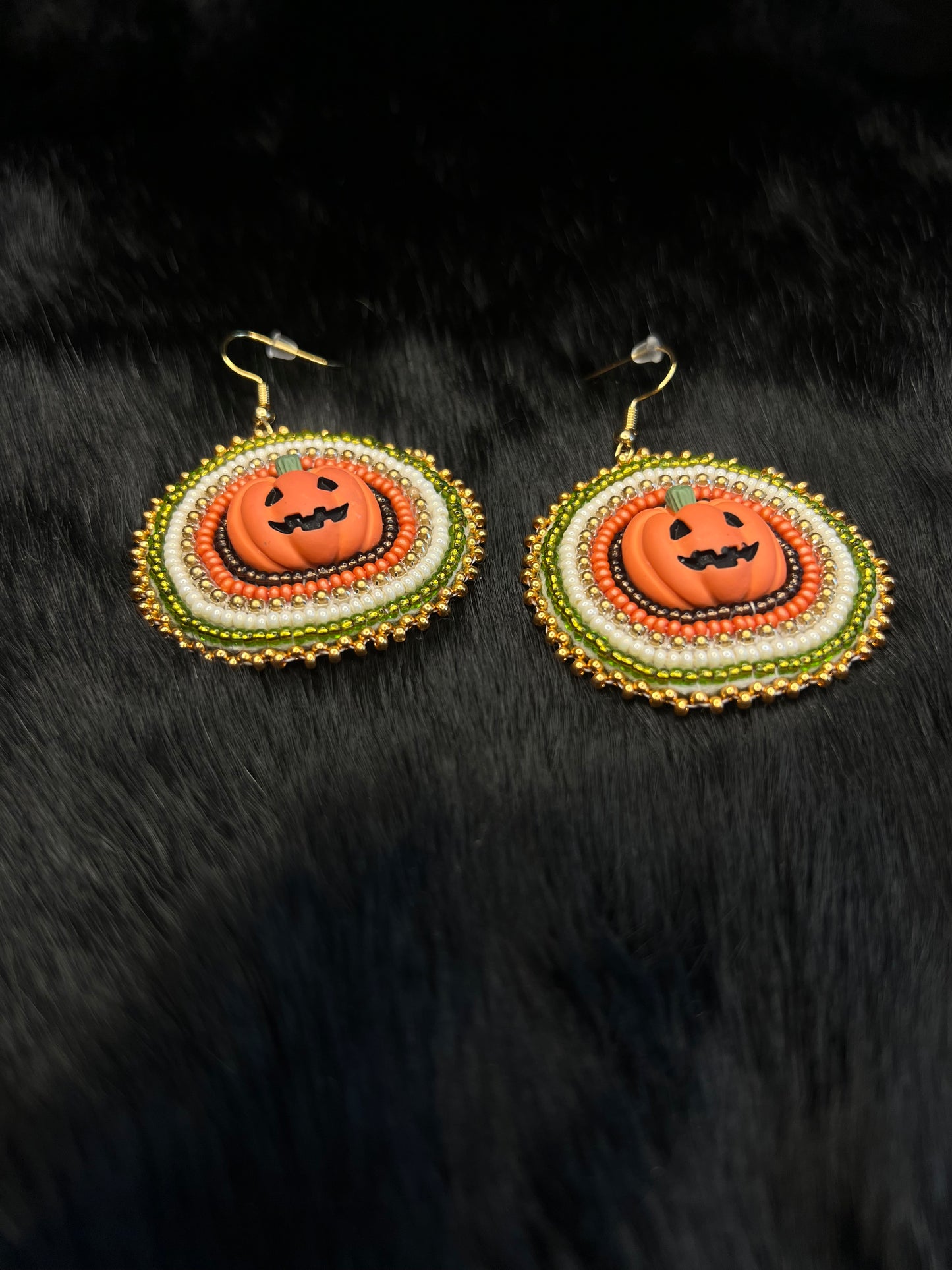 Pumpkin Earrings