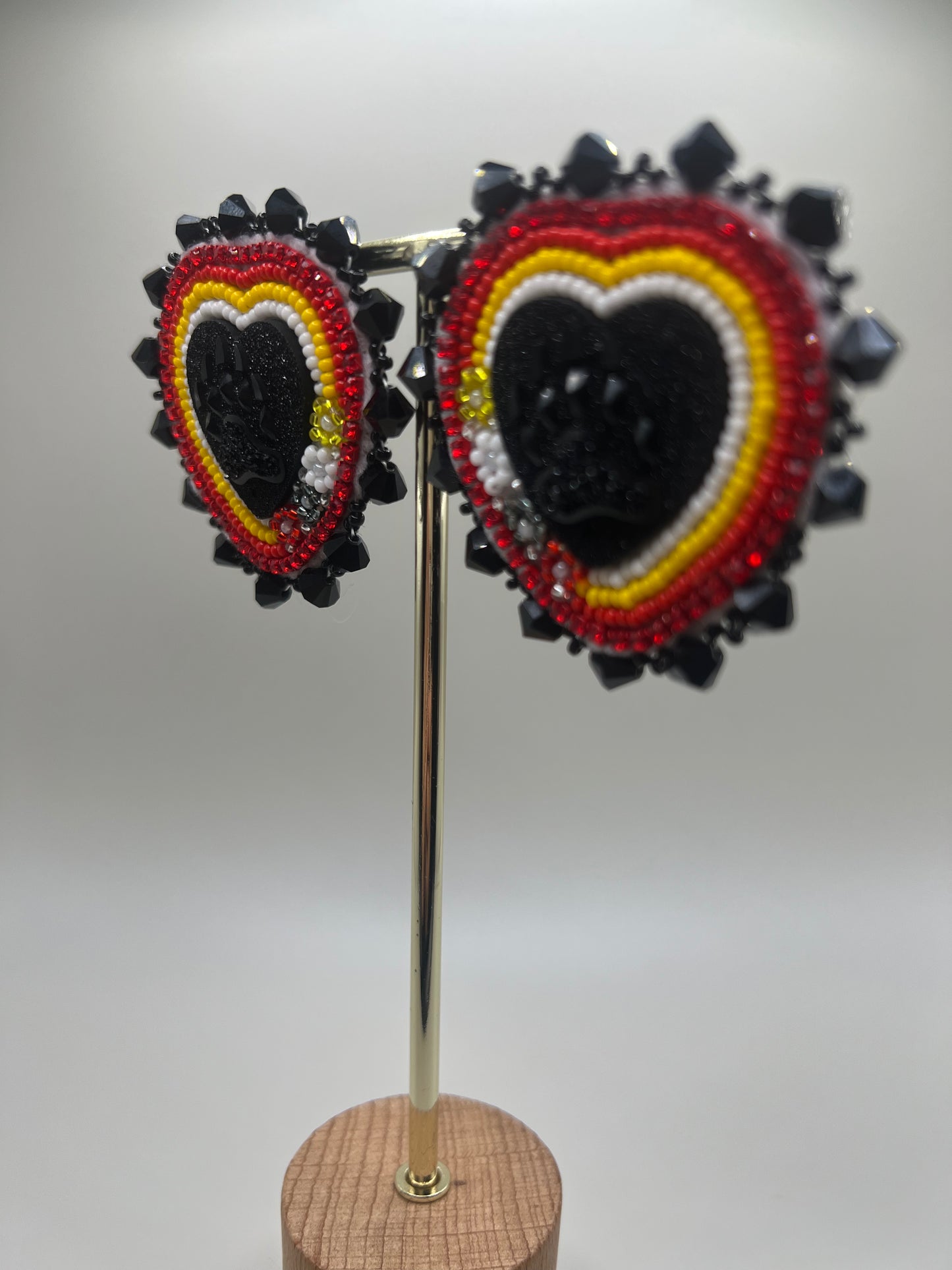 Floral Flat Stich Hearts