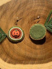 Pumpkin Earrings