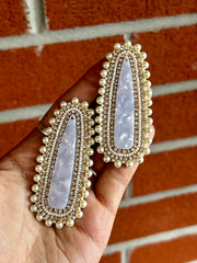 Ivory Pearl Earrings