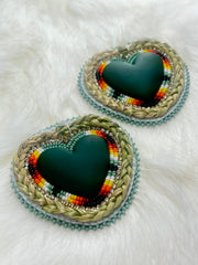 Green Flame Sweetgrass Headts