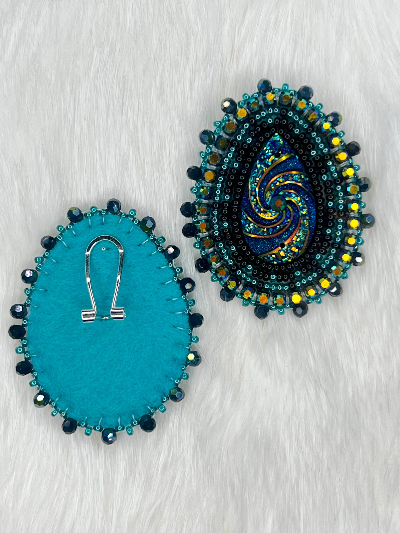 Northern Lights Teardrop Earrings