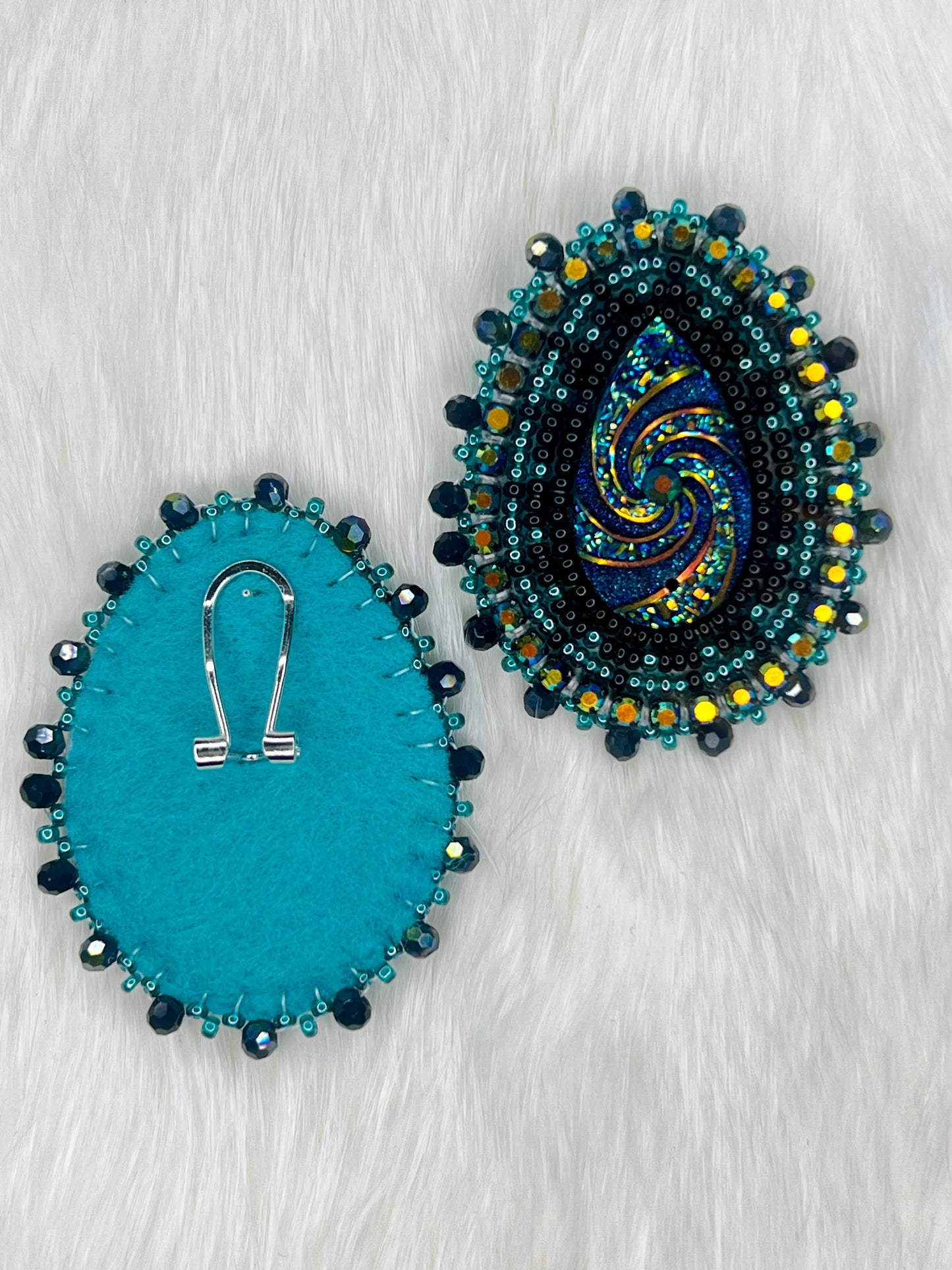 Northern Lights Teardrop Earrings