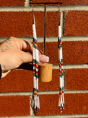 Long White Dangles