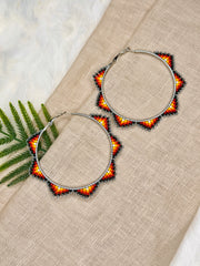 Gunmetal Flame Hoops