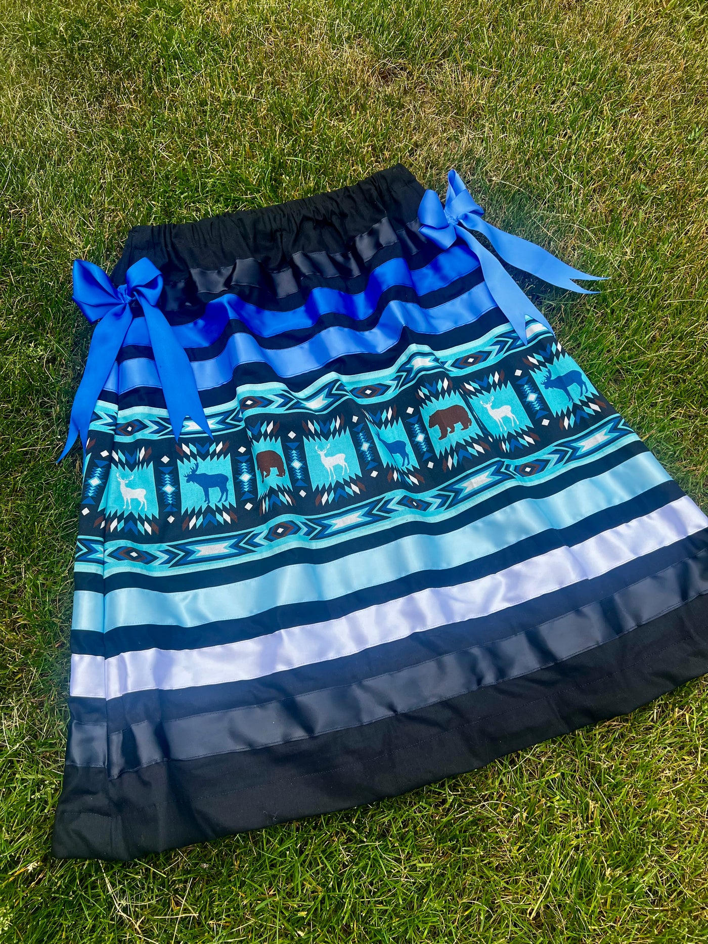 Northern Waters Ribbon Skirt