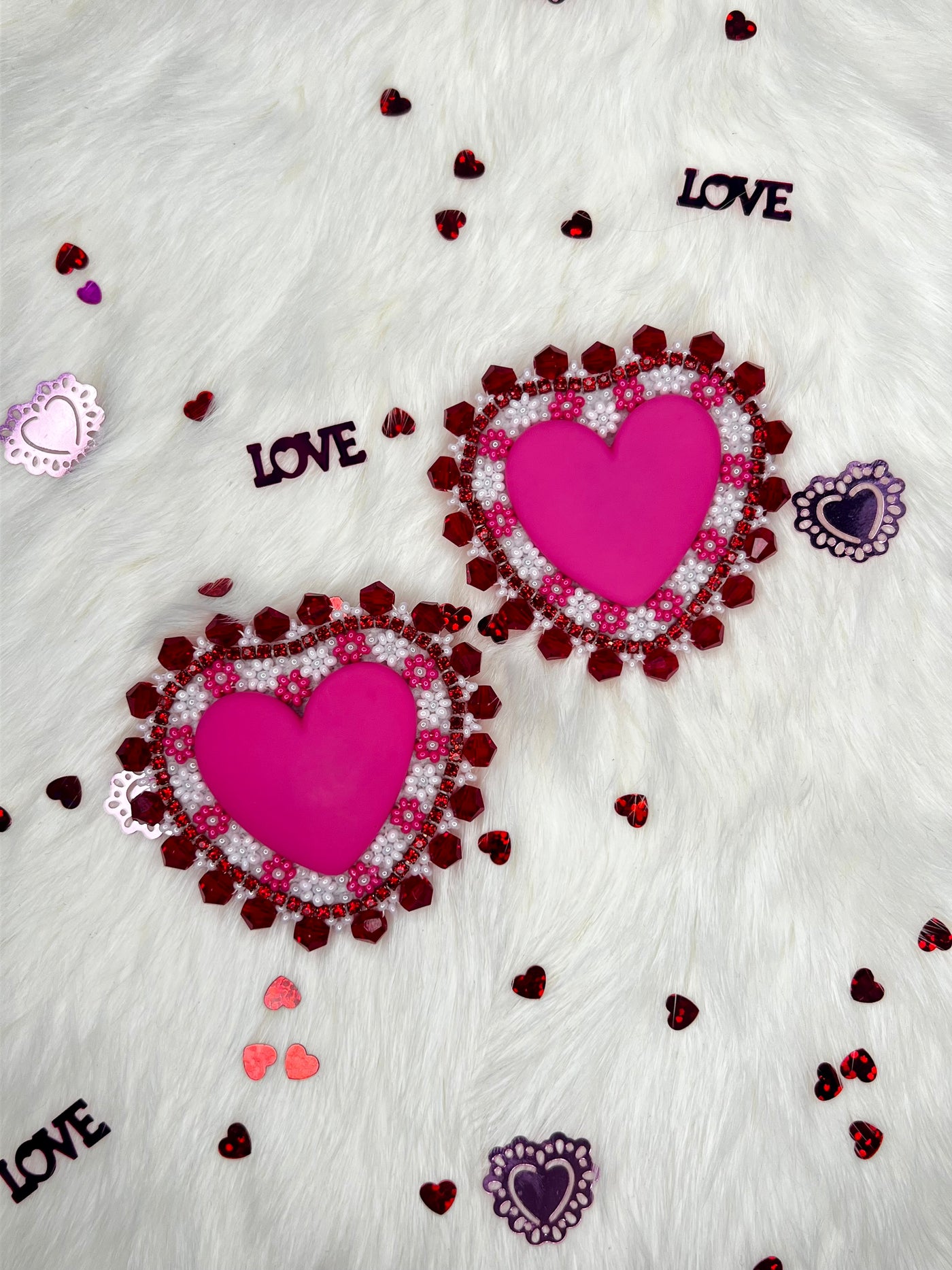 Flowers For My Valentine Earrings