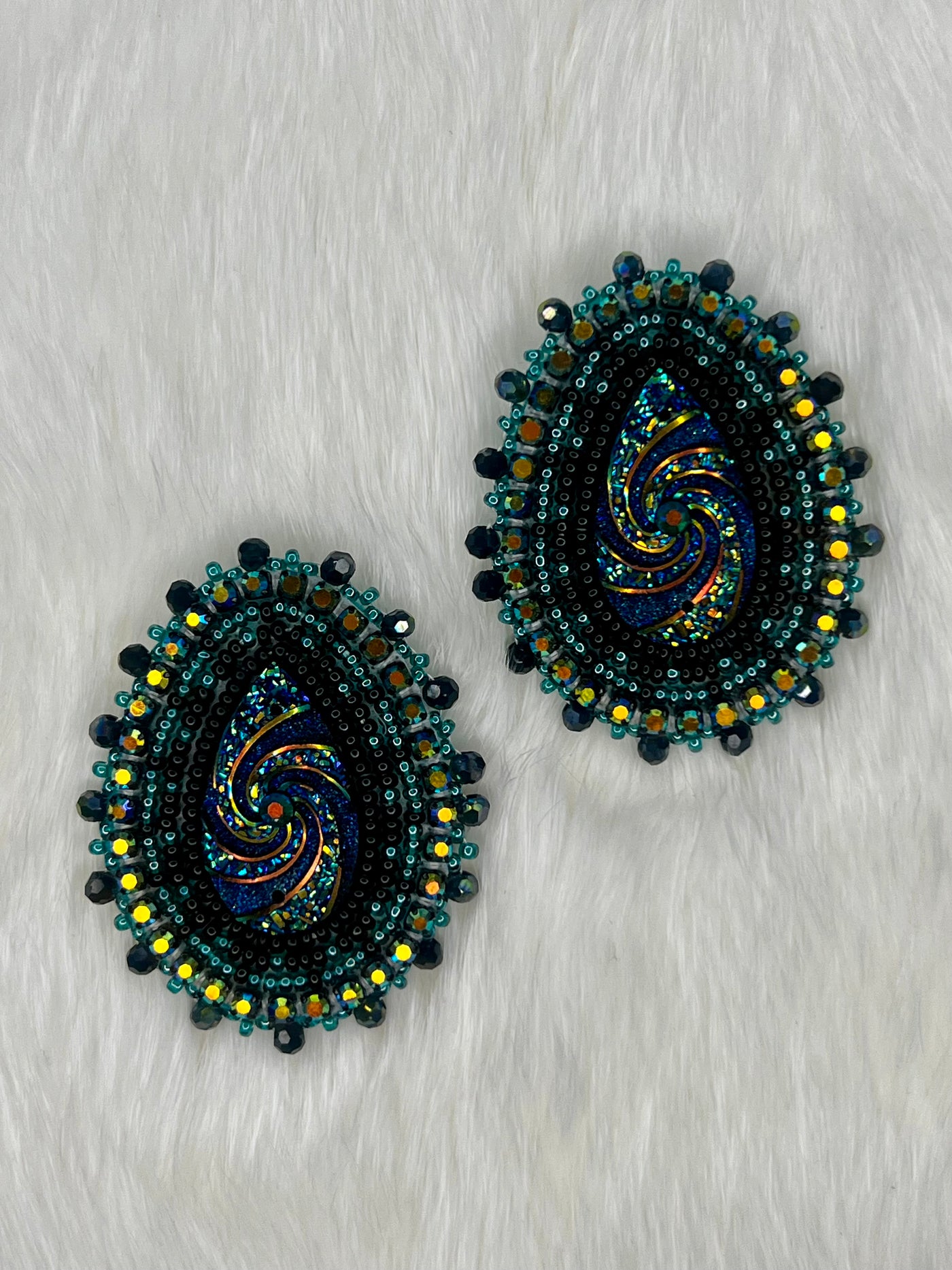 Northern Lights Teardrop Earrings