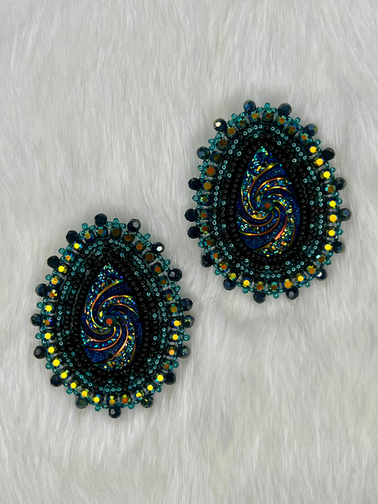 Northern Lights Teardrop Earrings