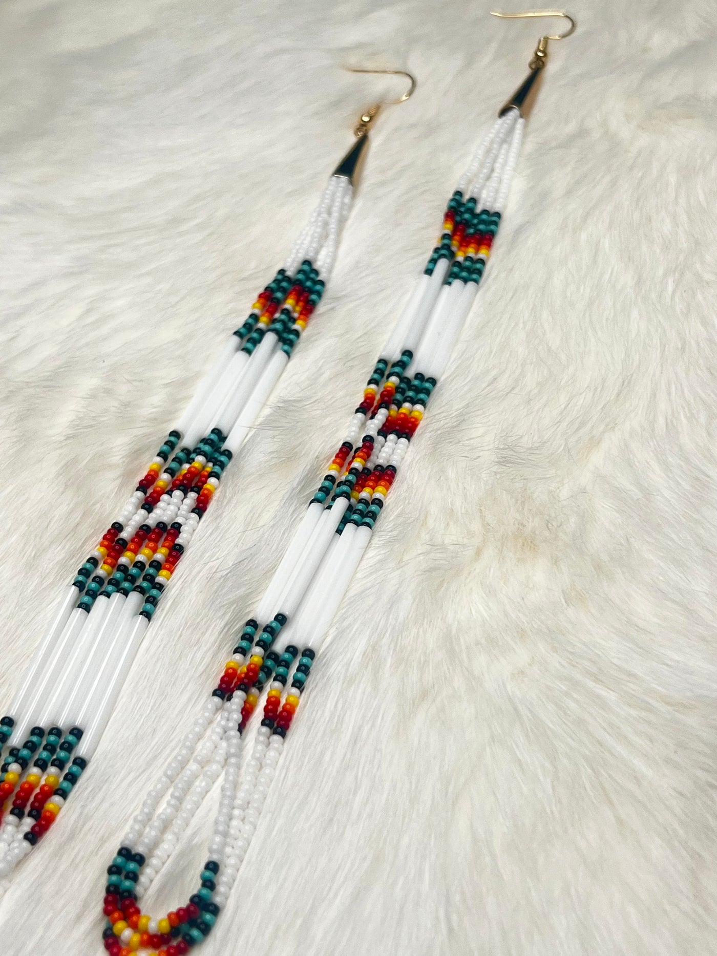 Long White Dangles