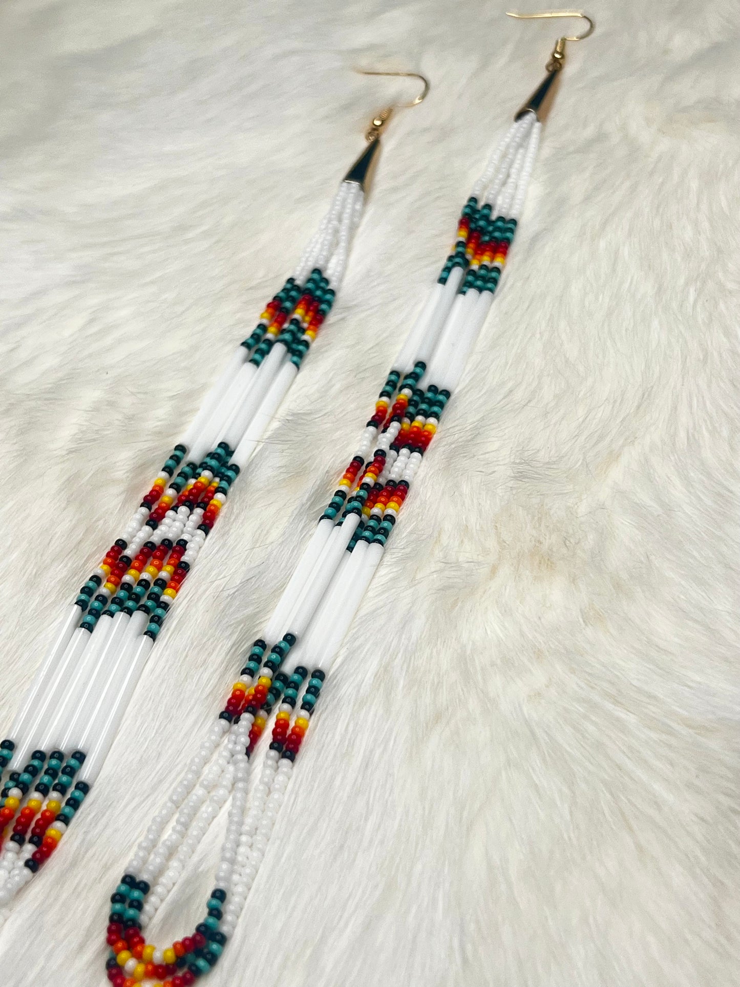 Long White Dangles