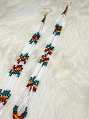 Long White Dangles