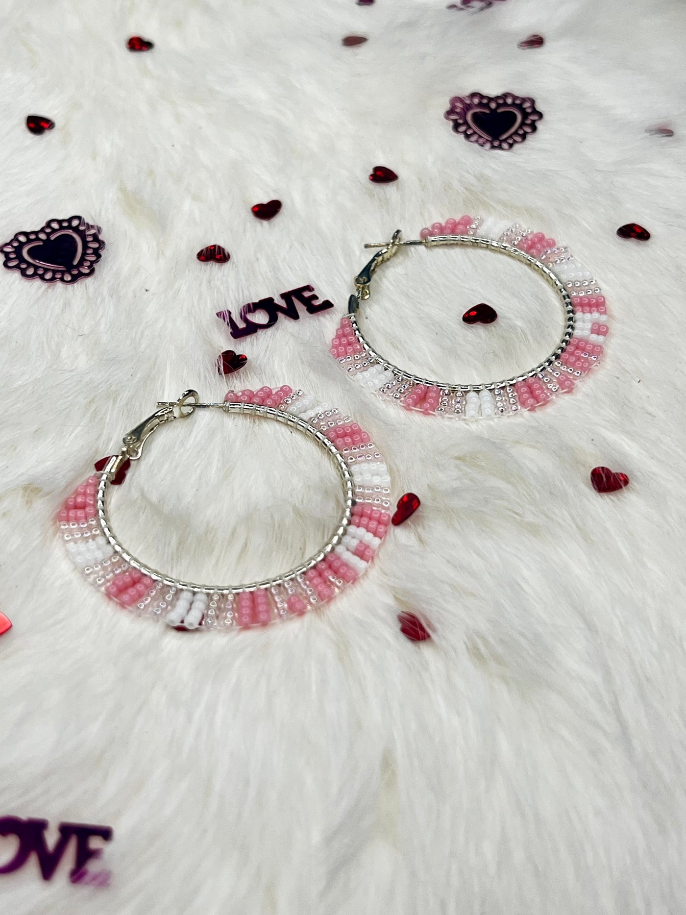 Be My Valentine Hoops
