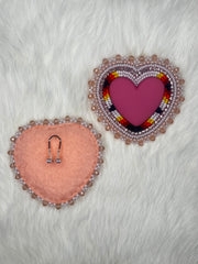 Pink Flame Hearts