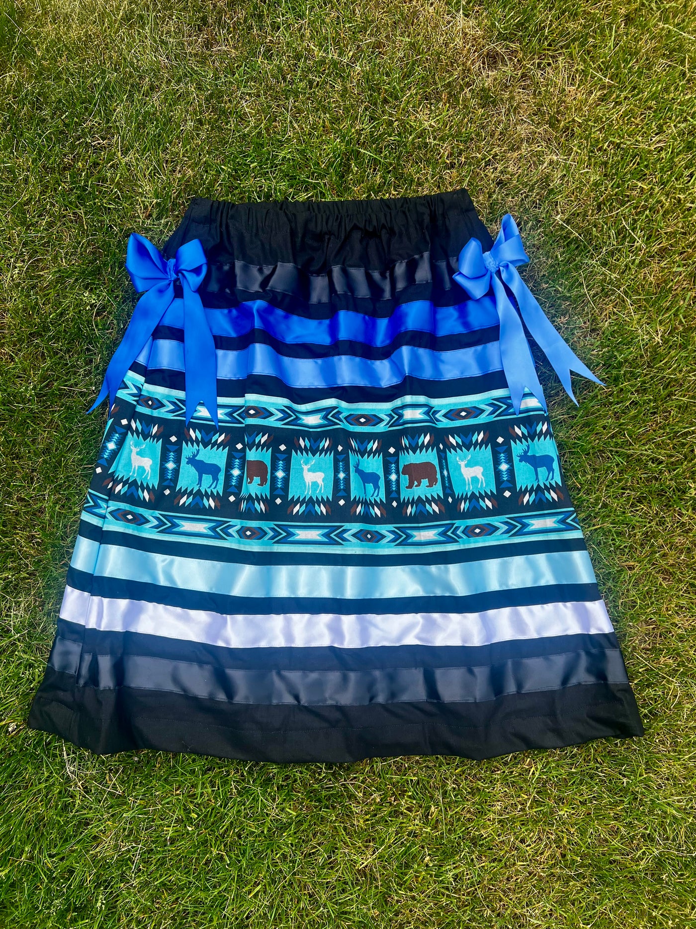 Northern Waters Ribbon Skirt