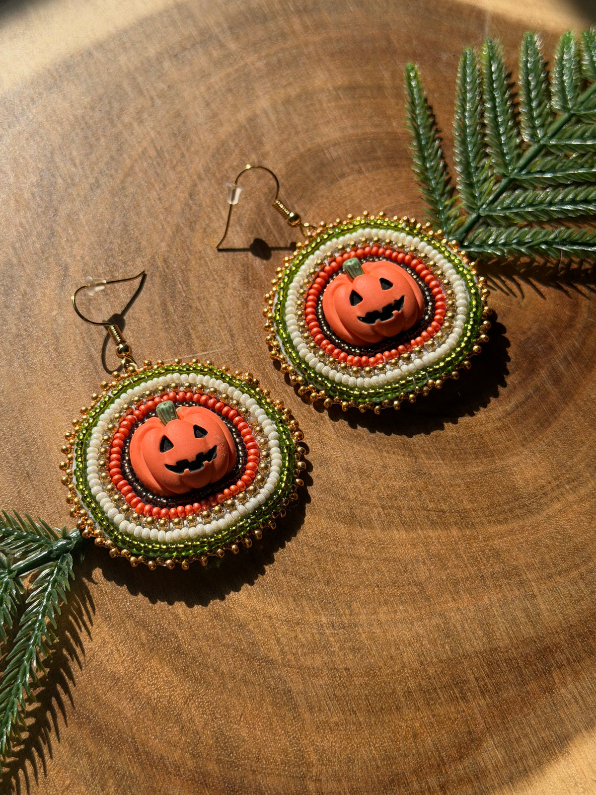Pumpkin Earrings
