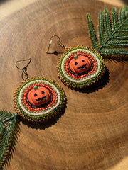 Pumpkin Earrings