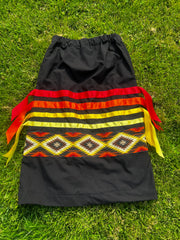Sunset Fire Ribbon Skirt