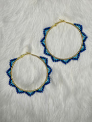 Winter Hoop Earrings