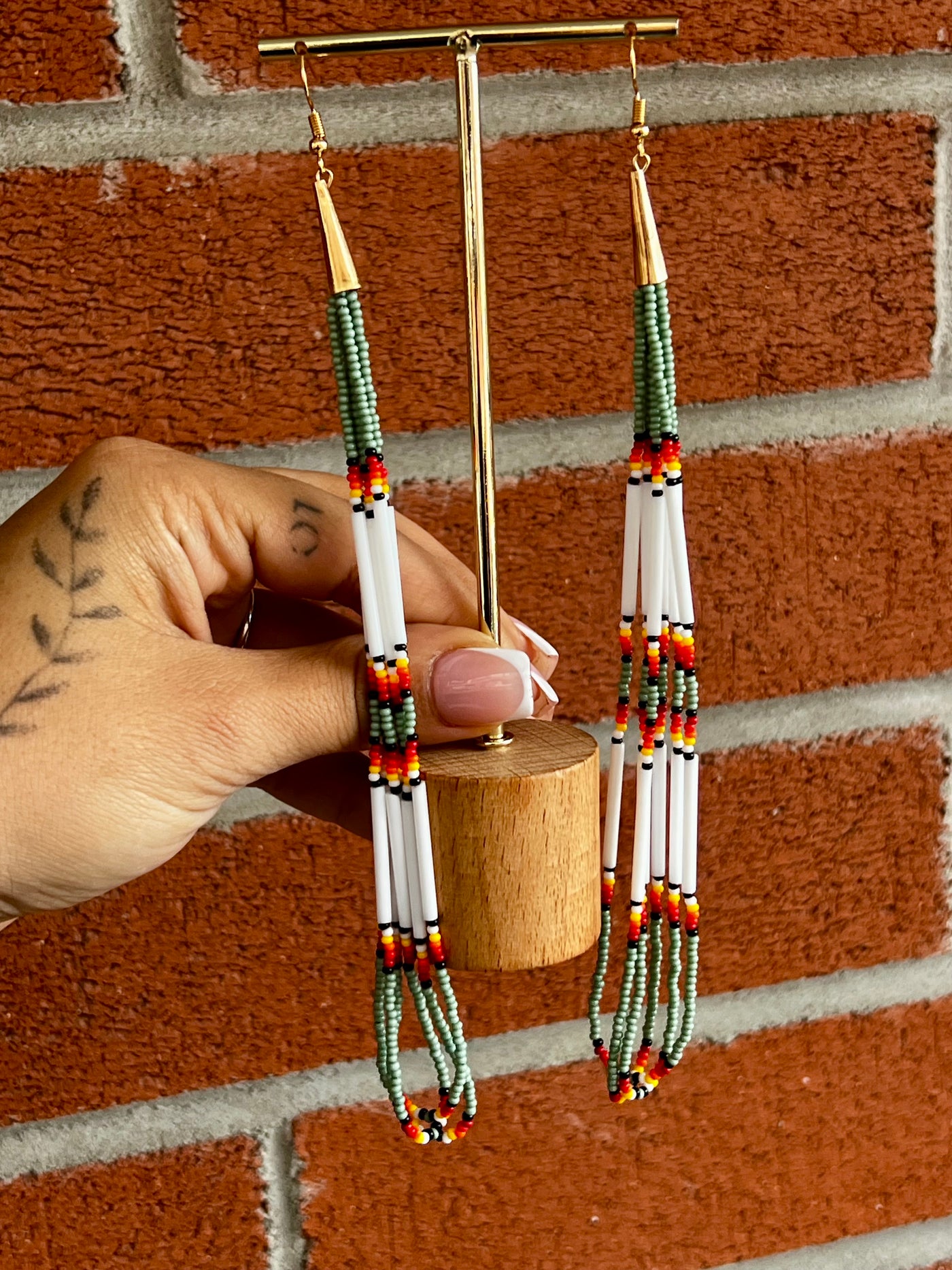 Sage Green Dangles