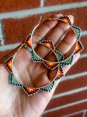 Sage Sunfire Hoops