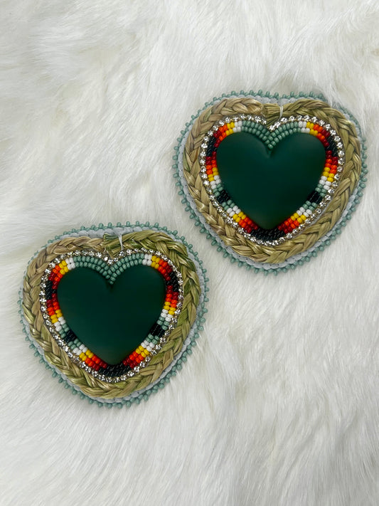 Green Flame Sweetgrass Headts