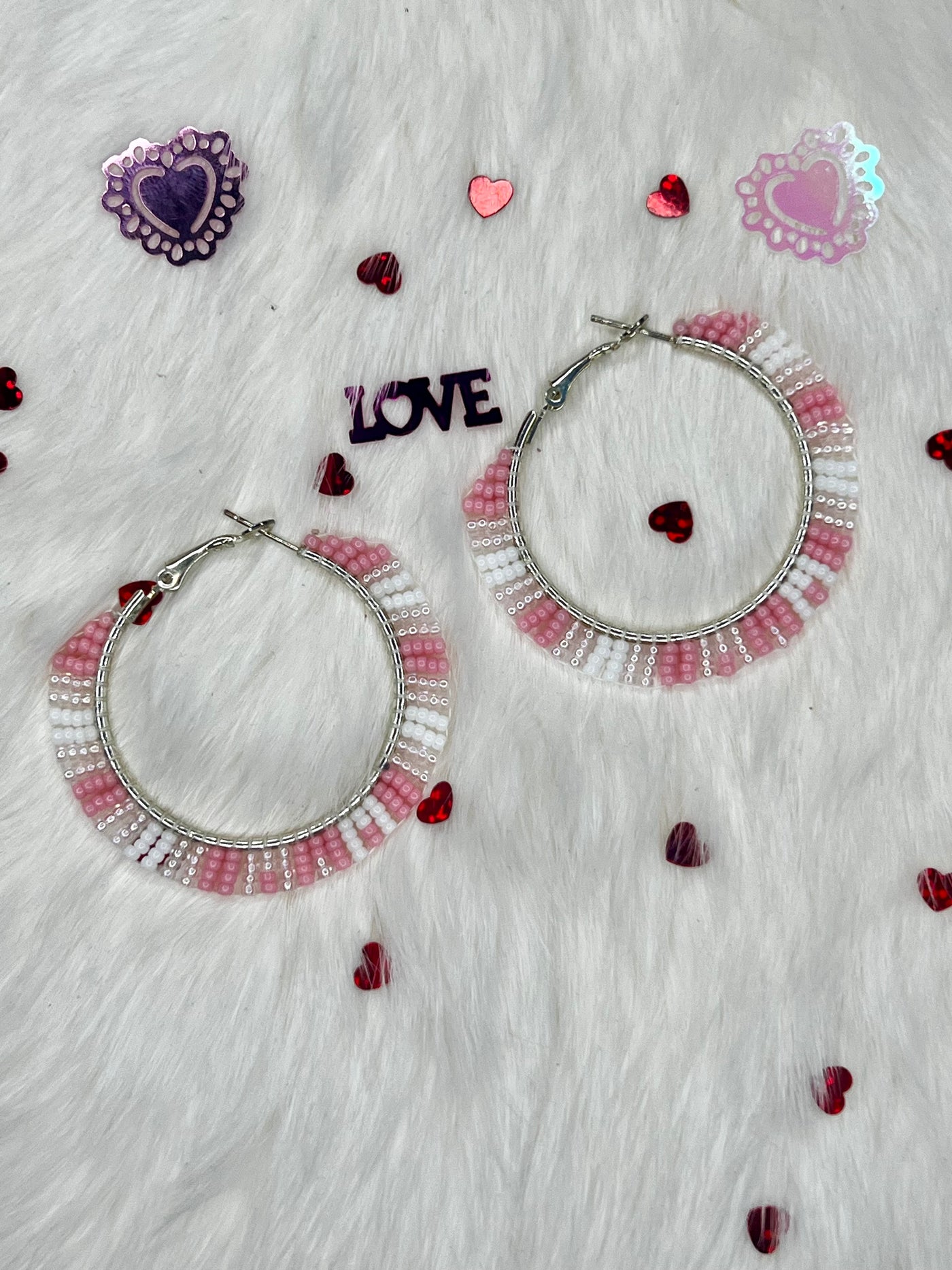 Be My Valentine Hoops