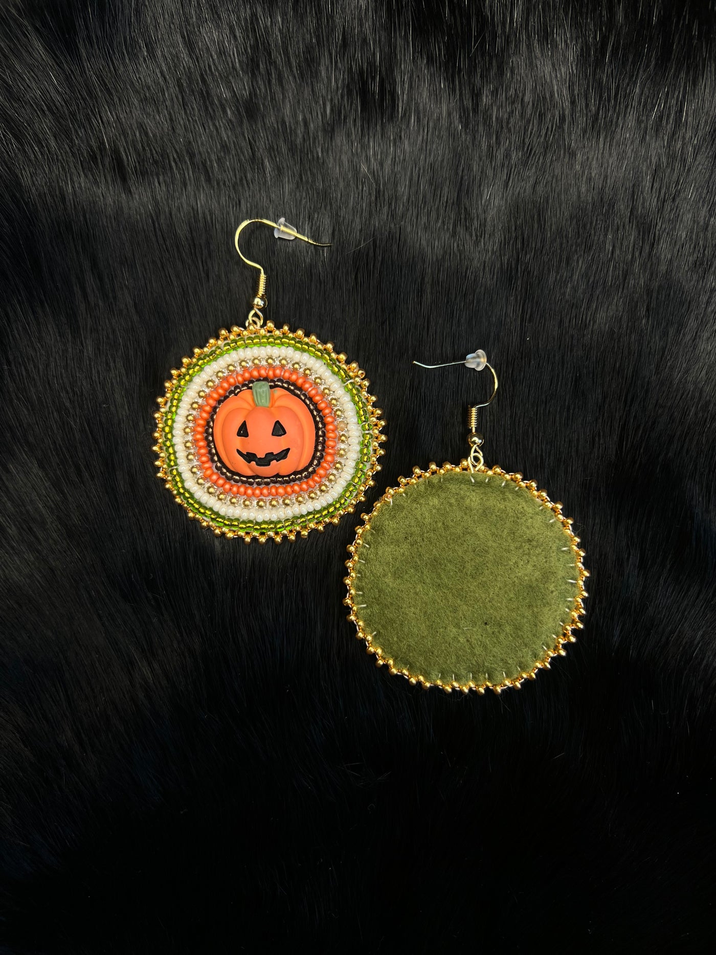 Pumpkin Earrings