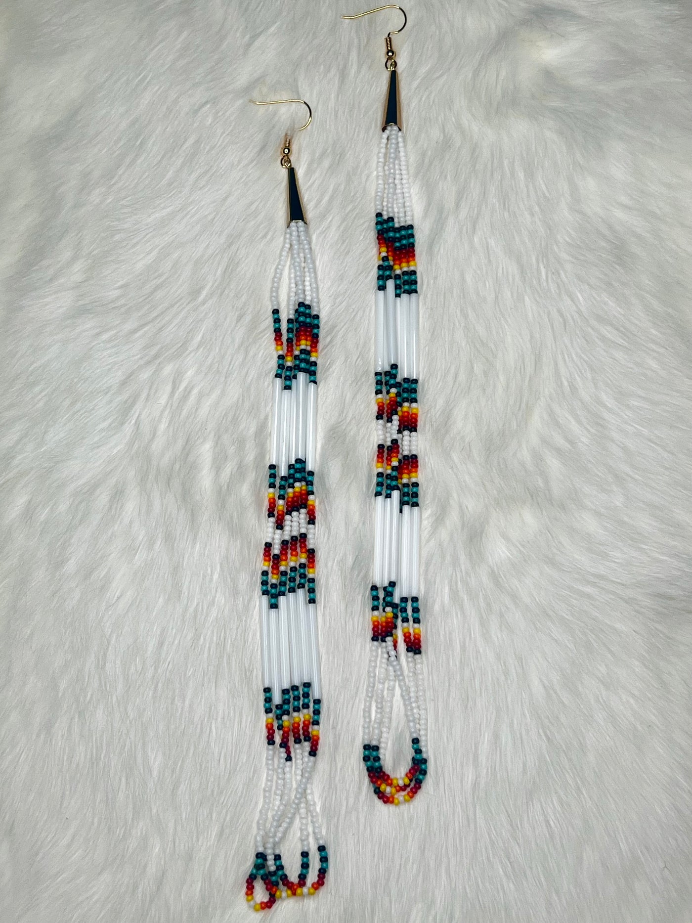 Long White Dangles