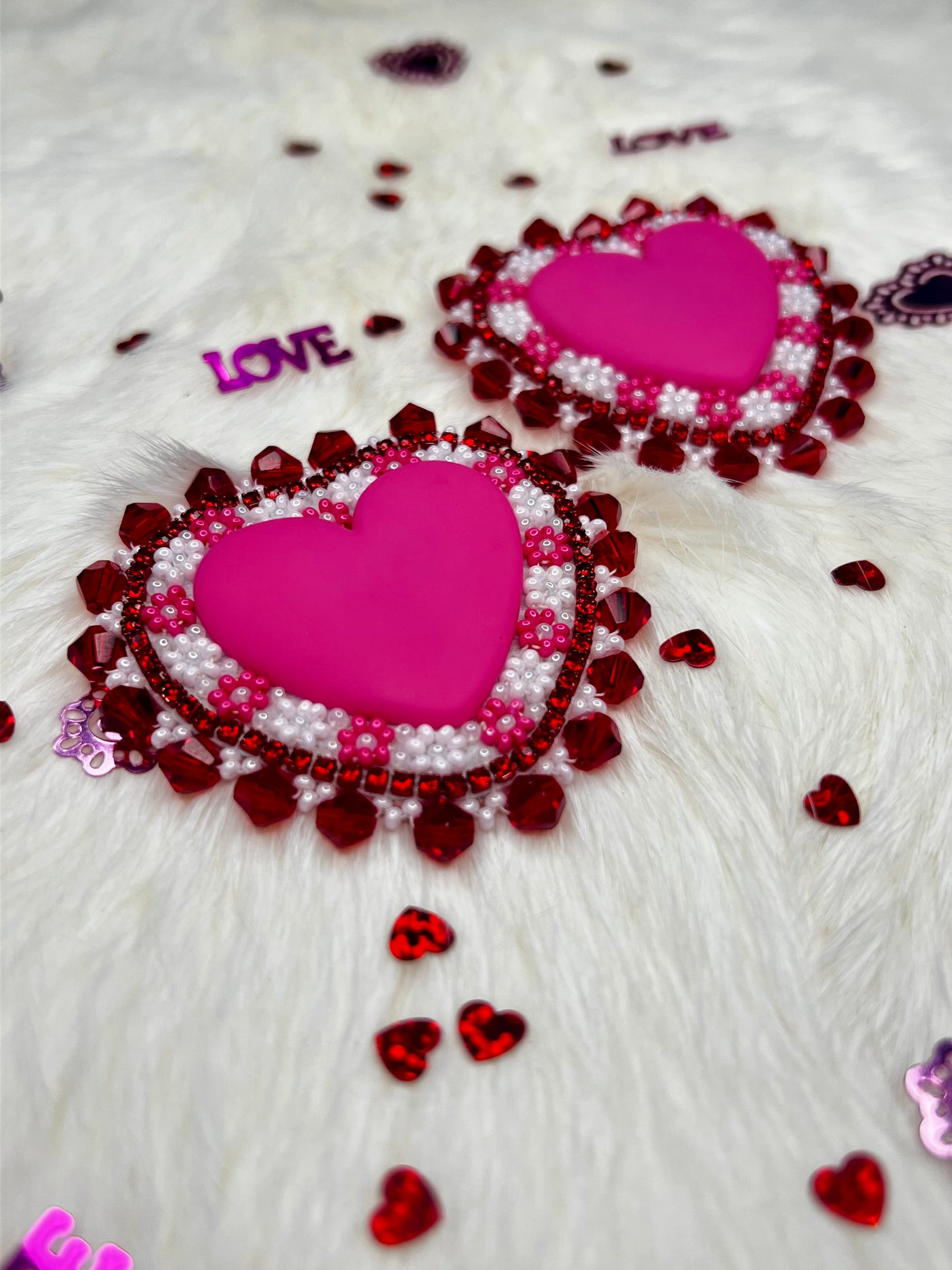 Flowers For My Valentine Earrings