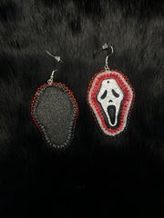 Ghostface Earrings