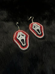Ghostface Earrings
