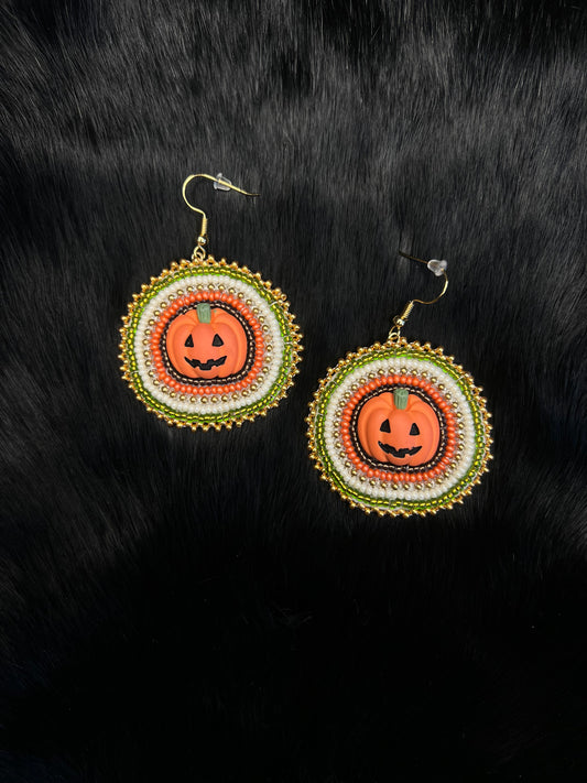 Pumpkin Earrings