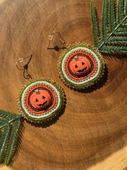 Pumpkin Earrings
