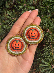 Pumpkin Earrings