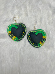 Custom Heart Earrings
