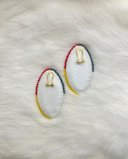 Medicine Wheel Beaded Earrings