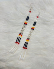 Dentalium Dangle Earrings