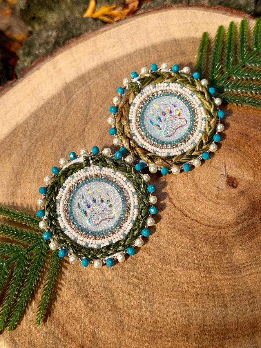Sacred Steps Sweetgrass Earrings