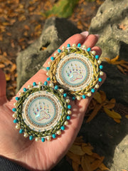Sacred Steps Sweetgrass Earrings