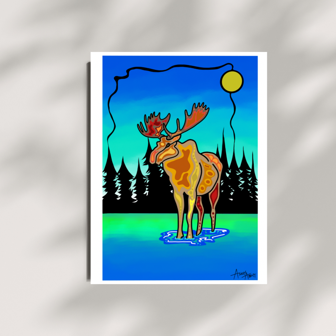 "Mooz" Art Print