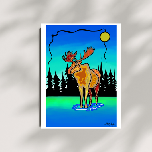 "Mooz" Art Print
