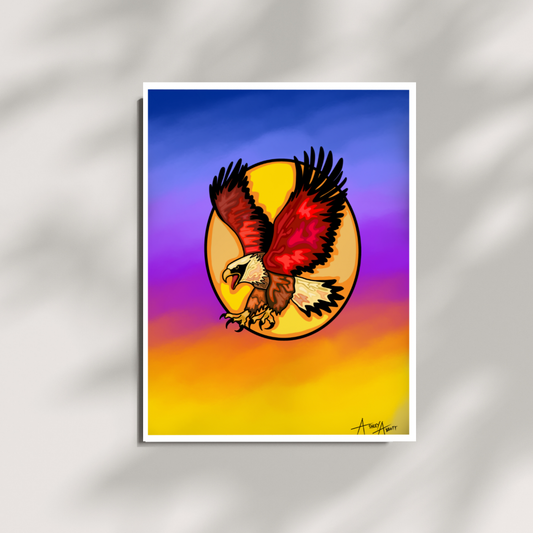 "Migizi" Art Print