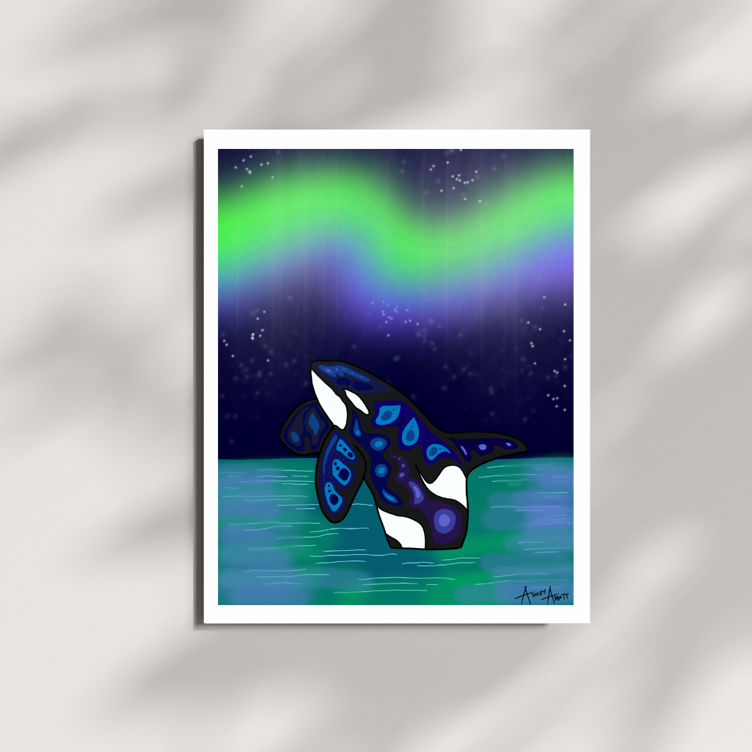 "Orca" Art Print